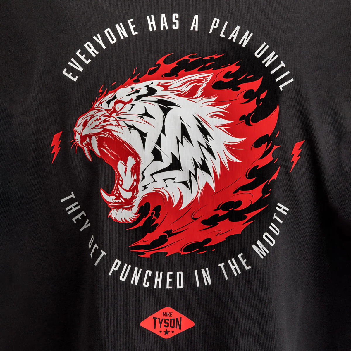 T-shirt Venum x Mike Tyson Tiger Czarny  - Image 7