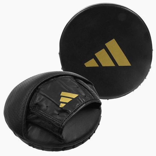 Tarcze Bokserskie Łapy Adidas Pro dysk czarno-złoty  - Image 9