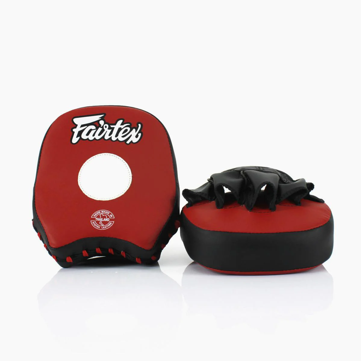 Tarcze Bokserskie Łapy Fairtex Krótki FMV14 Czerwono-czarny  - Image 2