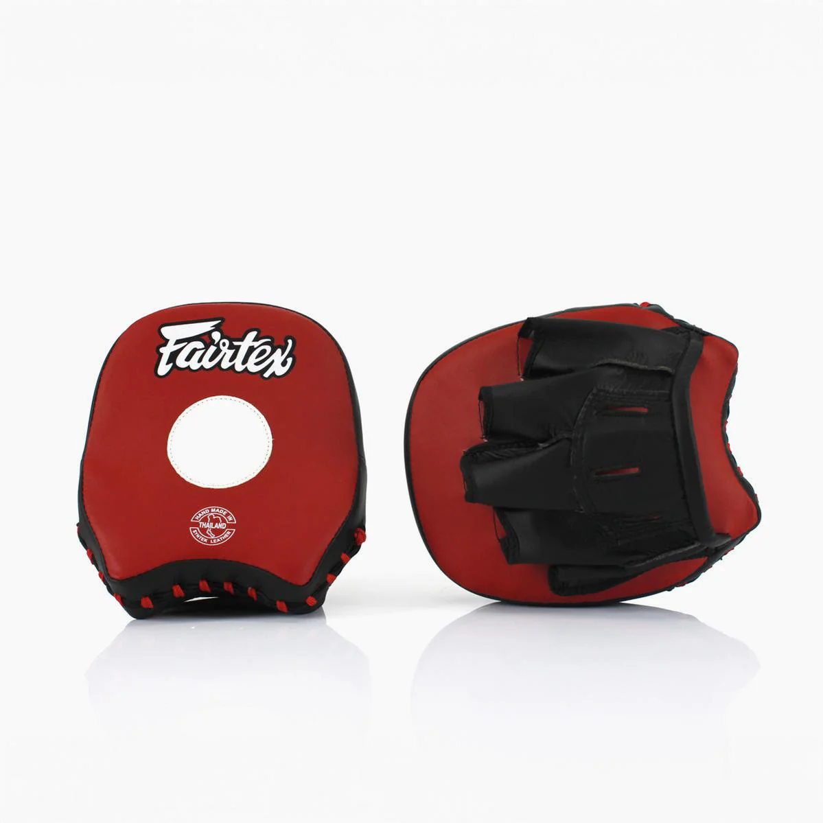Tarcze Bokserskie Łapy Fairtex Krótki FMV14 Czerwono-czarny  - Image 3