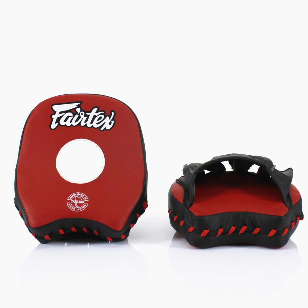 Tarcze Bokserskie Łapy Fairtex Krótki FMV14 Czerwono-czarny  - Image 4