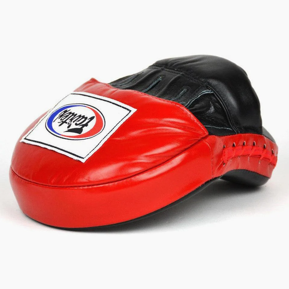 Tarcze Bokserskie Łapy Fairtex Ultimate Contoured FMV9 Czarny-czerwony - Image 2