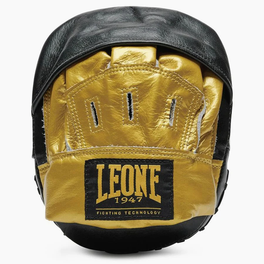Tarcze Bokserskie Łapy Leone Speed Linia GM510 Czarny-złoty  - Image 2