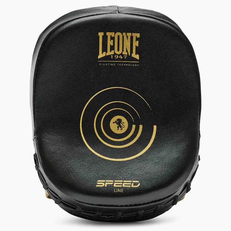 Tarcze Bokserskie Łapy Leone Speed Linia GM510 Czarny-złoty  - Image 3