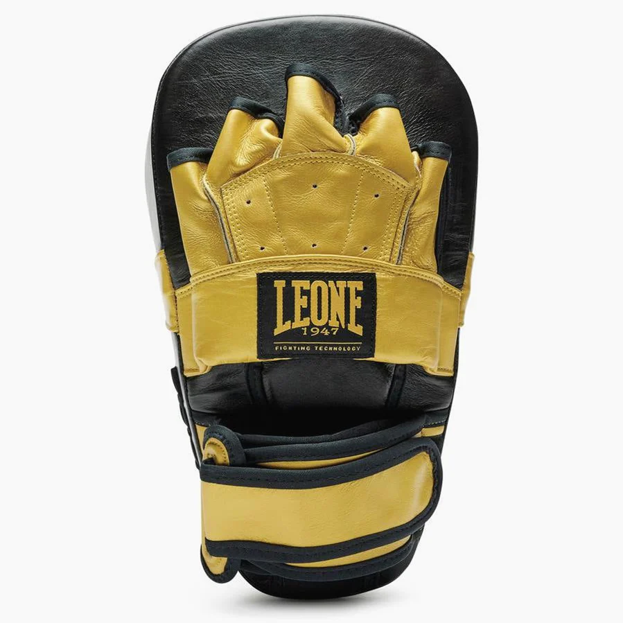 Tarcze Bokserskie Łapy Leone Speed Linia GM520 Czarny-złoty  - Image 2