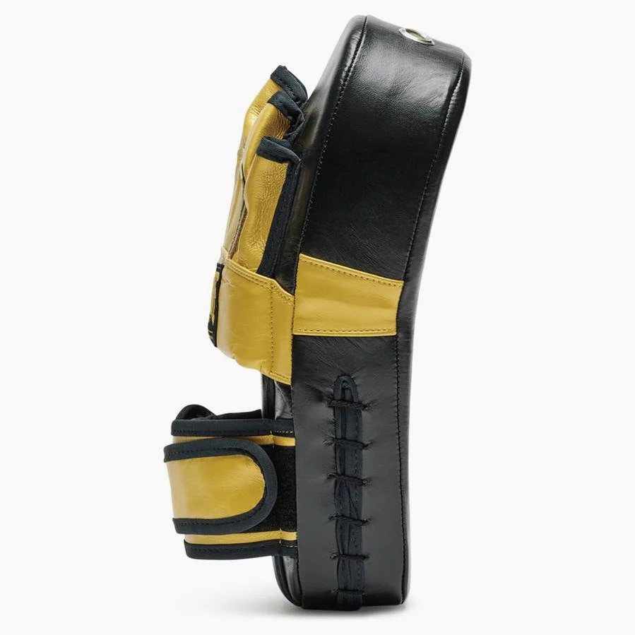 Tarcze Bokserskie Łapy Leone Speed Linia GM520 Czarny-złoty  - Image 4