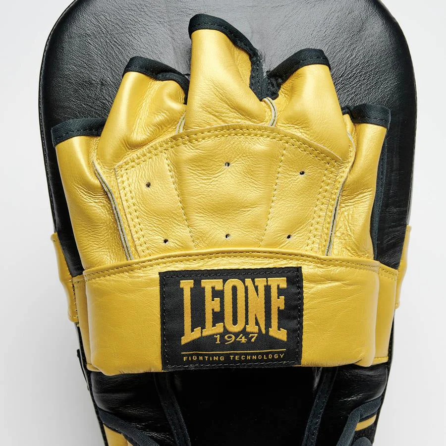 Tarcze Bokserskie Łapy Leone Speed Linia GM520 Czarny-złoty  - Image 5