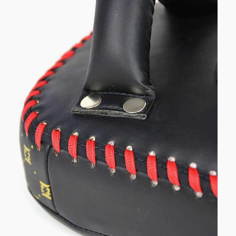 Tarcze Pao Fairtex Mikrofibra Zakrzywiona Mała KPLC6 Czarny-złoty  - Image 9
