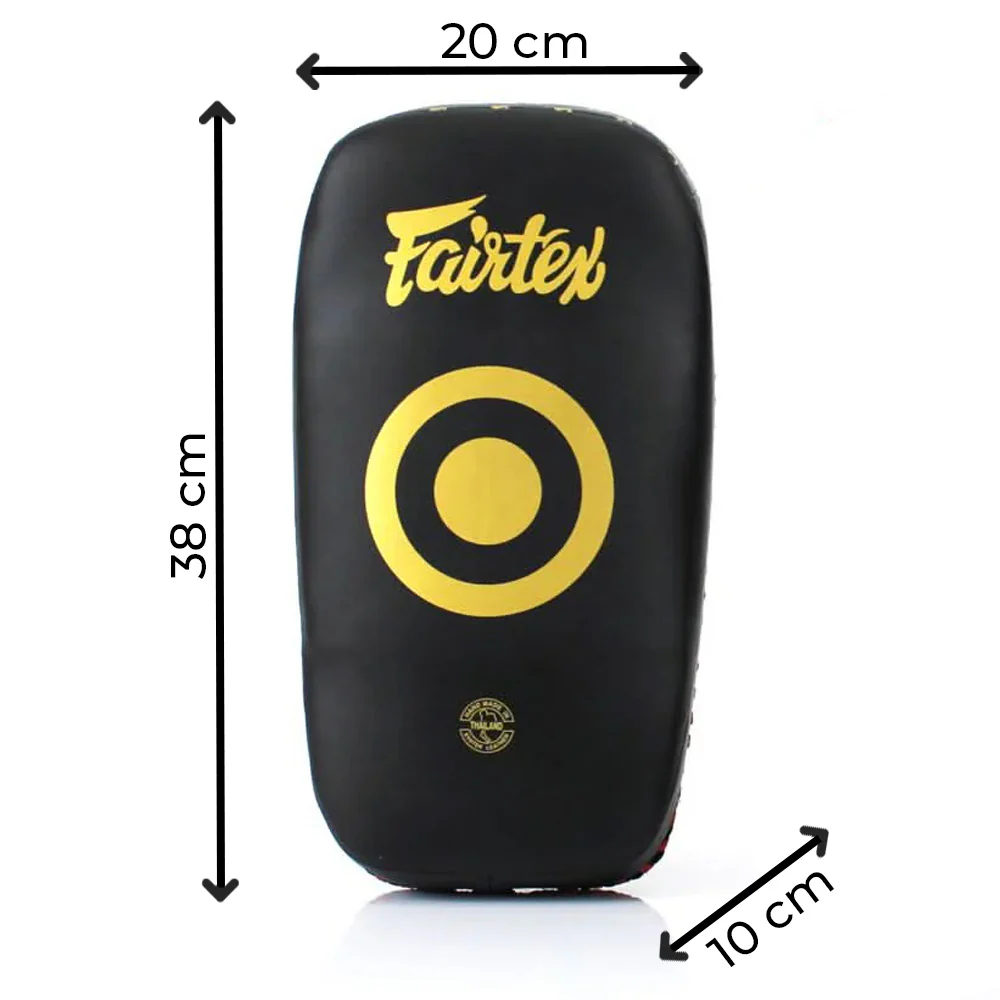 Tarcze Pao Fairtex Mikrofibra Zakrzywiony Standardowy KPLC5 Czarny  - Image 4