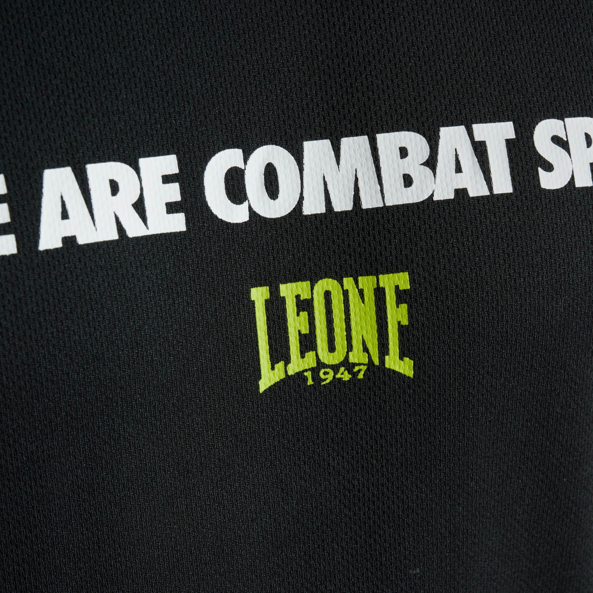 Koszulka techniczna Leone Logo Wacs ABX126 Czarna  - Image 3