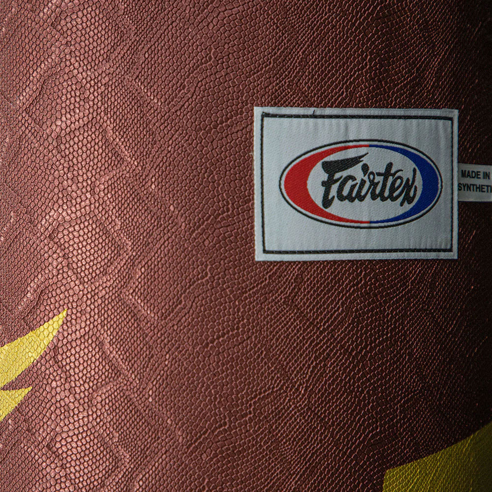 Worki Fairtex HB6 Python nadruk czerwony 40 kg 180 cm pełny  - Image 9