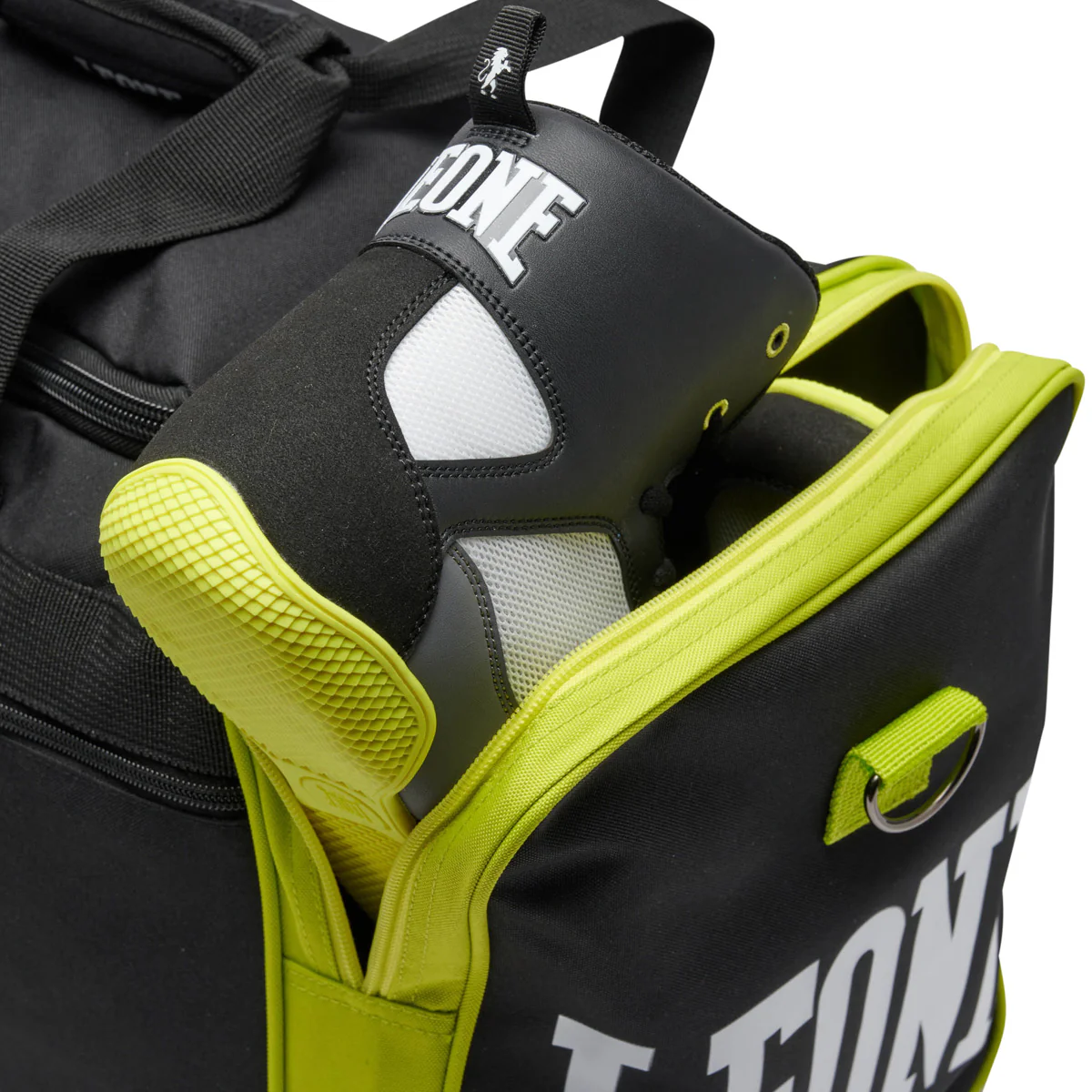 Torba sportowa Leone Color Block AC956 Czarna  - Image 6