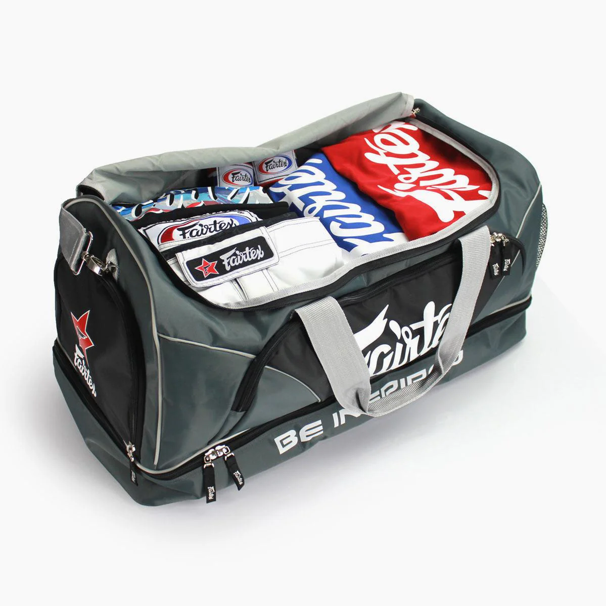 Torba sportowa Fairtex BAG2 Szaro-czarna  - Image 6
