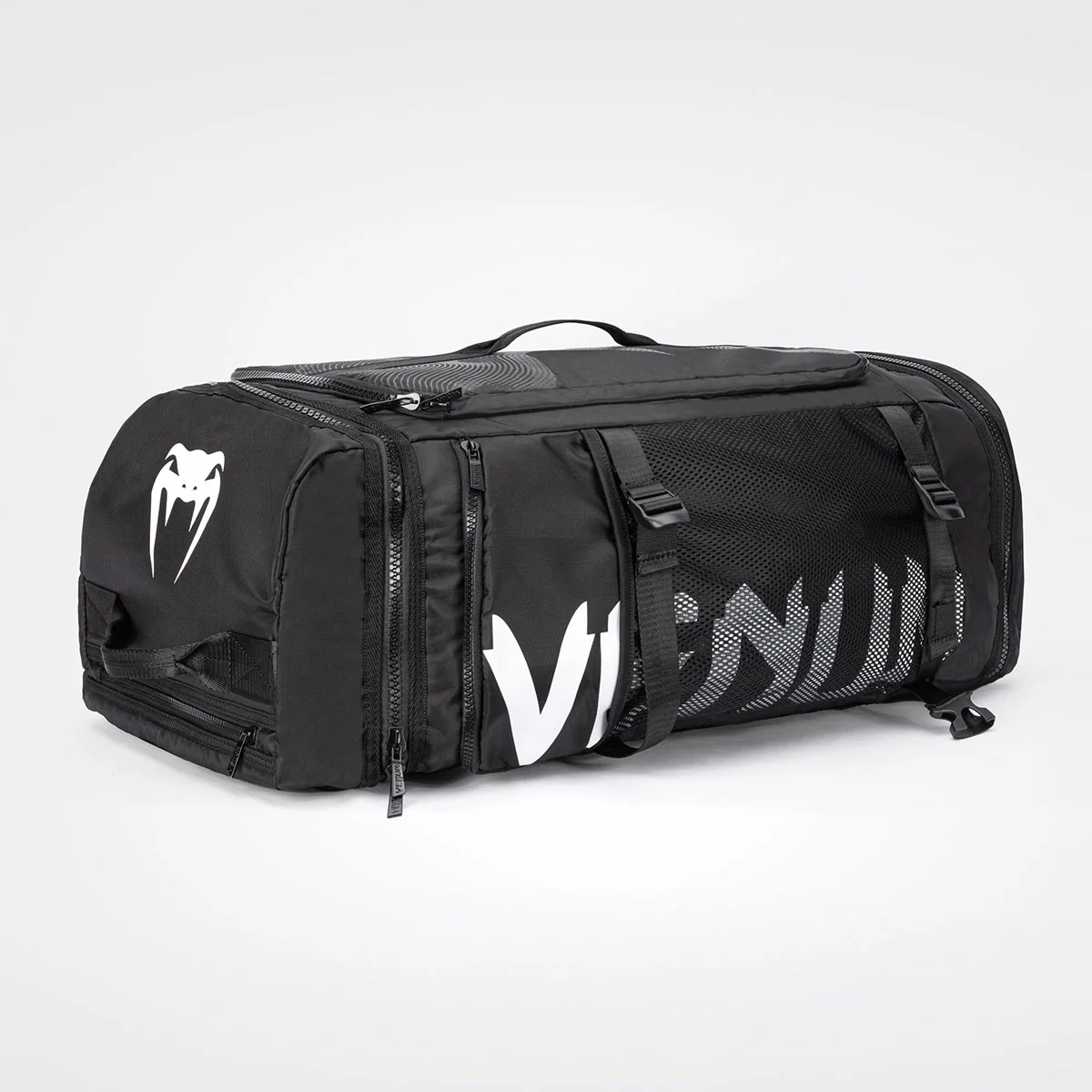 Torba podróżna Venum Shockwave Convertible 60 Lt Czarna  - Image 3
