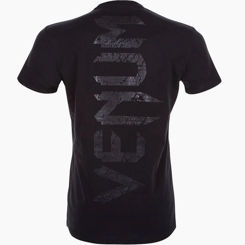 T-shirt w Bawełna Venum Giant Matowa Czarna  - Image 3