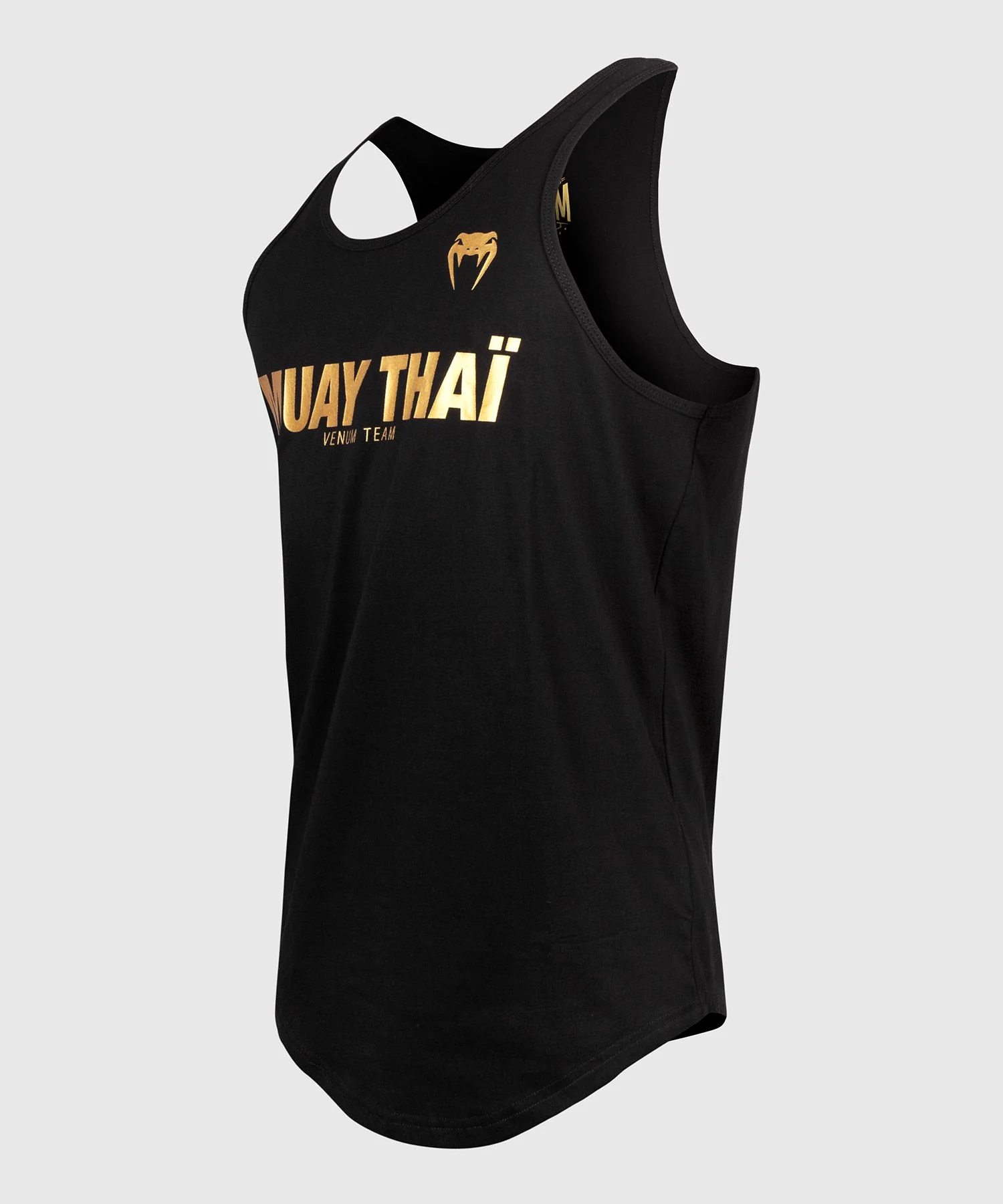 Podkoszulek Venum Muay Thai VT Czarny-Złoty  - Image 3