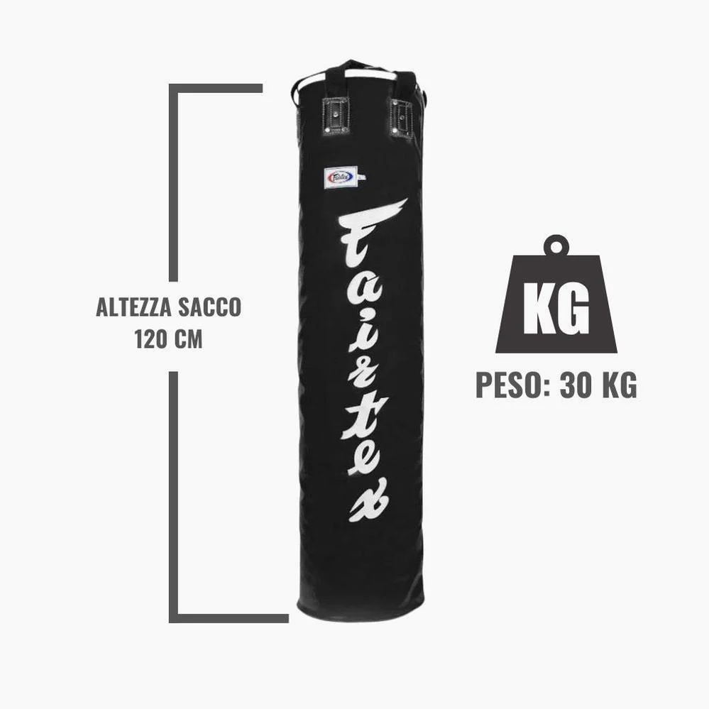Worek Fairtex HB5 Czarny 30 kg 120 cm Pełny  - Image 3