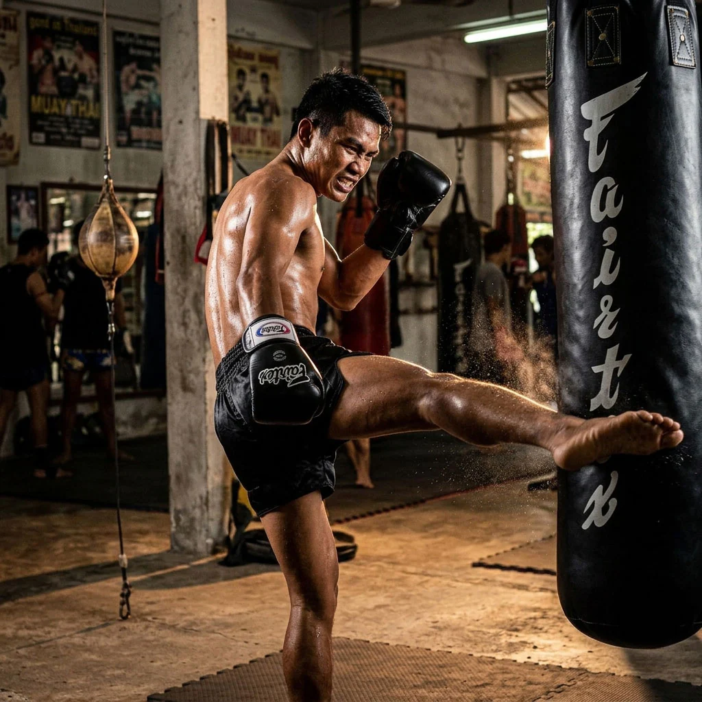Worek Fairtex HB5 Czarny 30 kg 120 cm Pełny  - Image 4