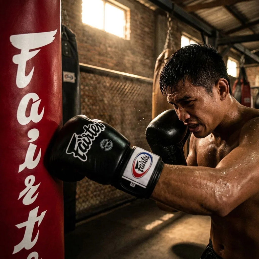 Torba Fairtex HB5 Czerwona 30 kg 120 cm Pełna  - Image 4